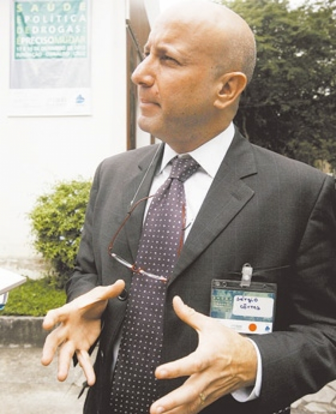 Sérgio Côrtes, na época em que era secretário de Saúde