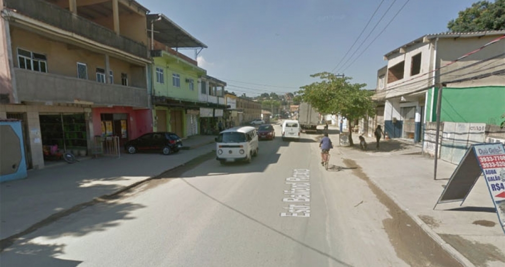 Estrada Belford Roxo, via onde PM e irm�o foram baleados