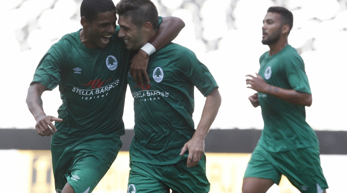 2018-02-08 - Campeonato Carioca 2018 - Semi final da Ta&ccedil;a Guanabara - Jogo entre as equipes do Bangu x Boavista, no Engenh&atilde;o. Foto de Alexandre Brum / Ag&ecirc;ncia O Dia - ATAQUE ESPORTE FUTEBOL JOGADOR CAMPEONATO CARIOCA CARIOC&Atilde;O 2018 TA&Ccedil;A GUANABARA