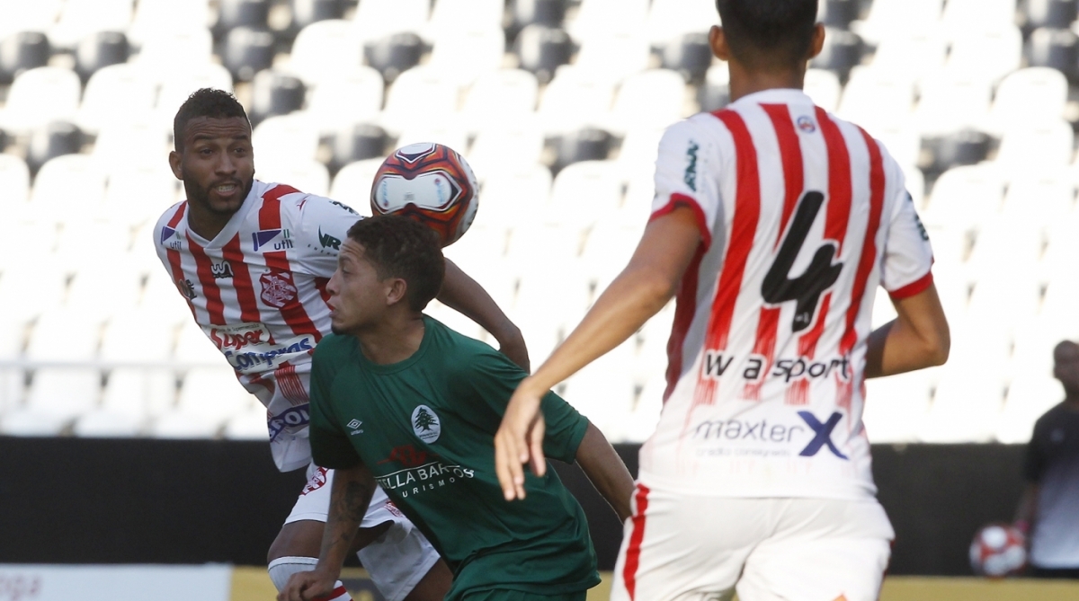 2018-02-08 - Campeonato Carioca 2018 - Semi final da Ta&ccedil;a Guanabara - Jogo entre as equipes do Bangu x Boavista, no Engenh&atilde;o. Foto de Alexandre Brum / Ag&ecirc;ncia O Dia - ATAQUE ESPORTE FUTEBOL JOGADOR CAMPEONATO CARIOCA CARIOC&Atilde;O 2018 TA&Ccedil;A GUANABARA