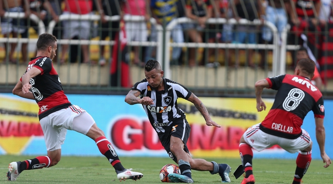 Flamengo venceu o Botafogo por 3 a 1