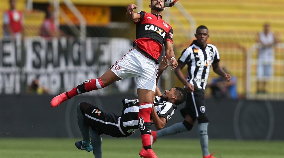 Flamengo venceu o Botafogo por 3 a 1