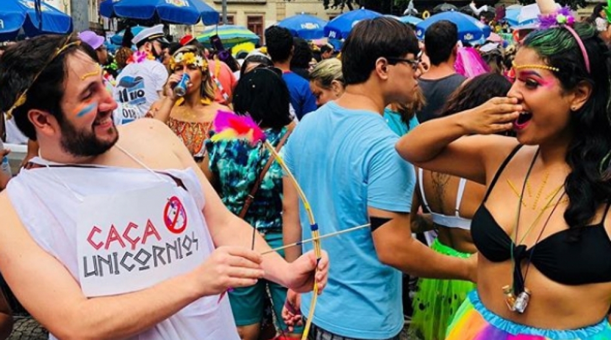Os unicórnios, sensação deste Carnaval, viraram alvos de caçador