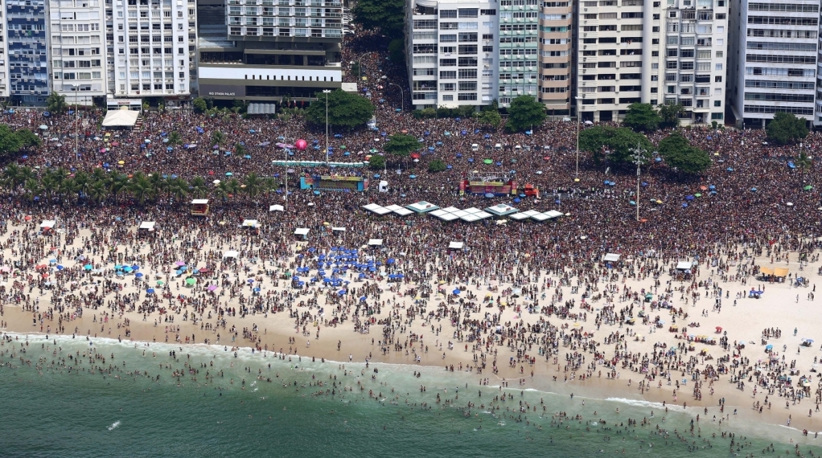 Foto aérea Bloco Favorita
