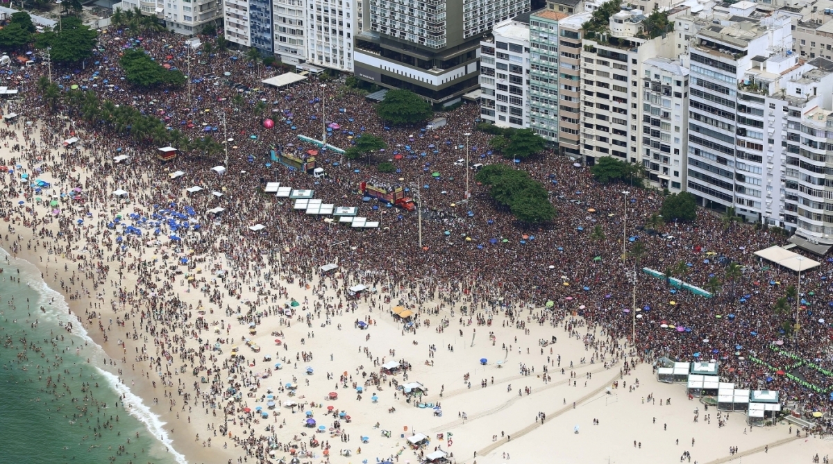 Foto aérea Bloco Favorita