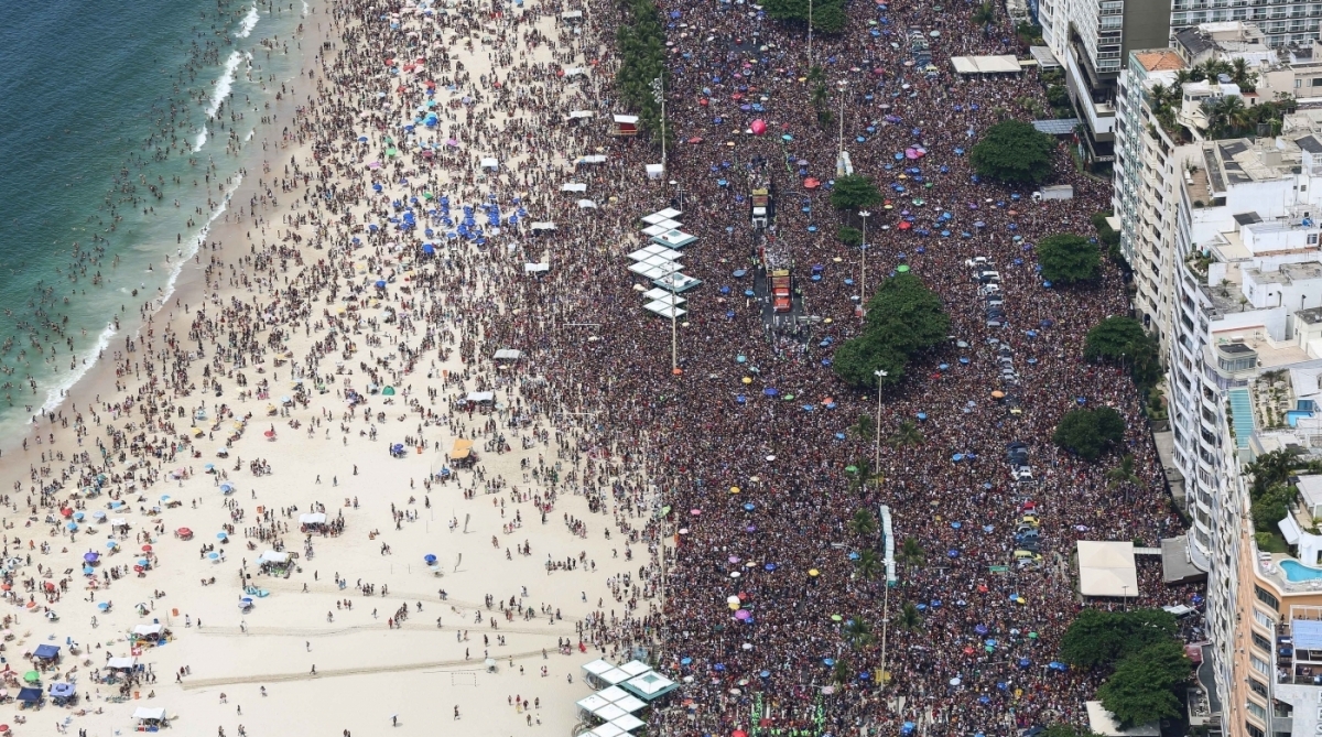 Foto aérea Bloco Favorita