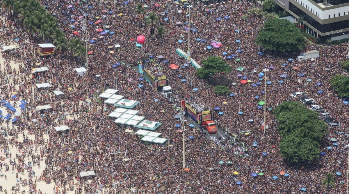 Foto aérea Bloco Favorita