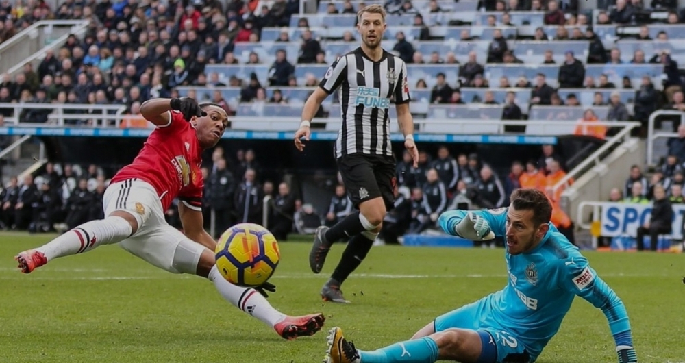 Partida entre Manchester United e Newcastle