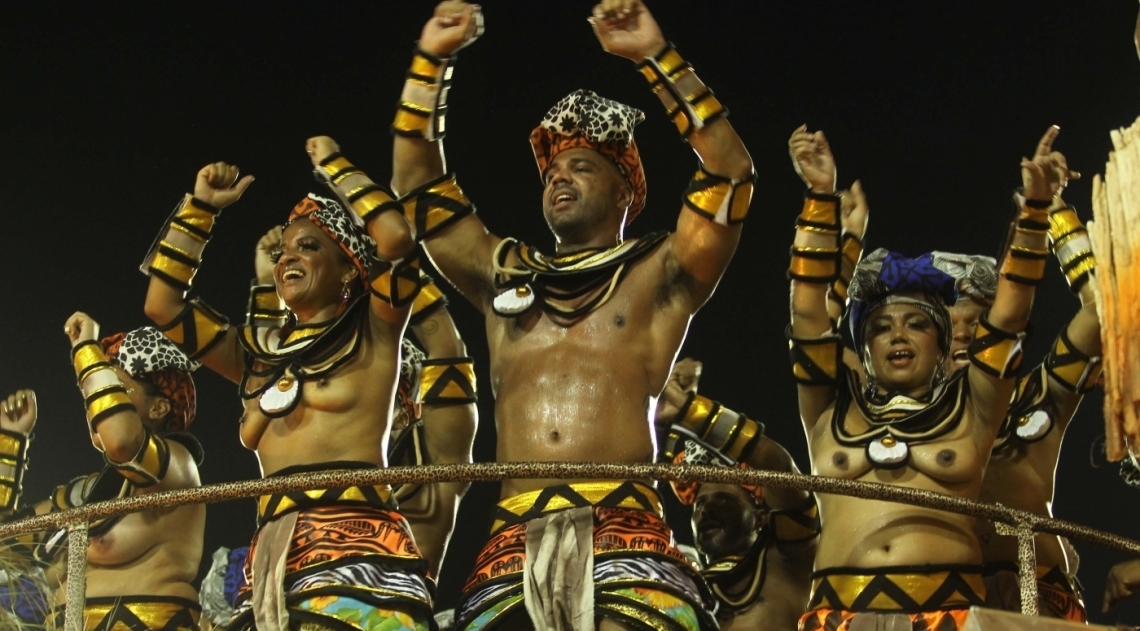 Carnaval 2018 - Desfile das Escolas do Grupo A na Marques de Sapuca�. G.R.E.S. Inocentes de Belford Roxo