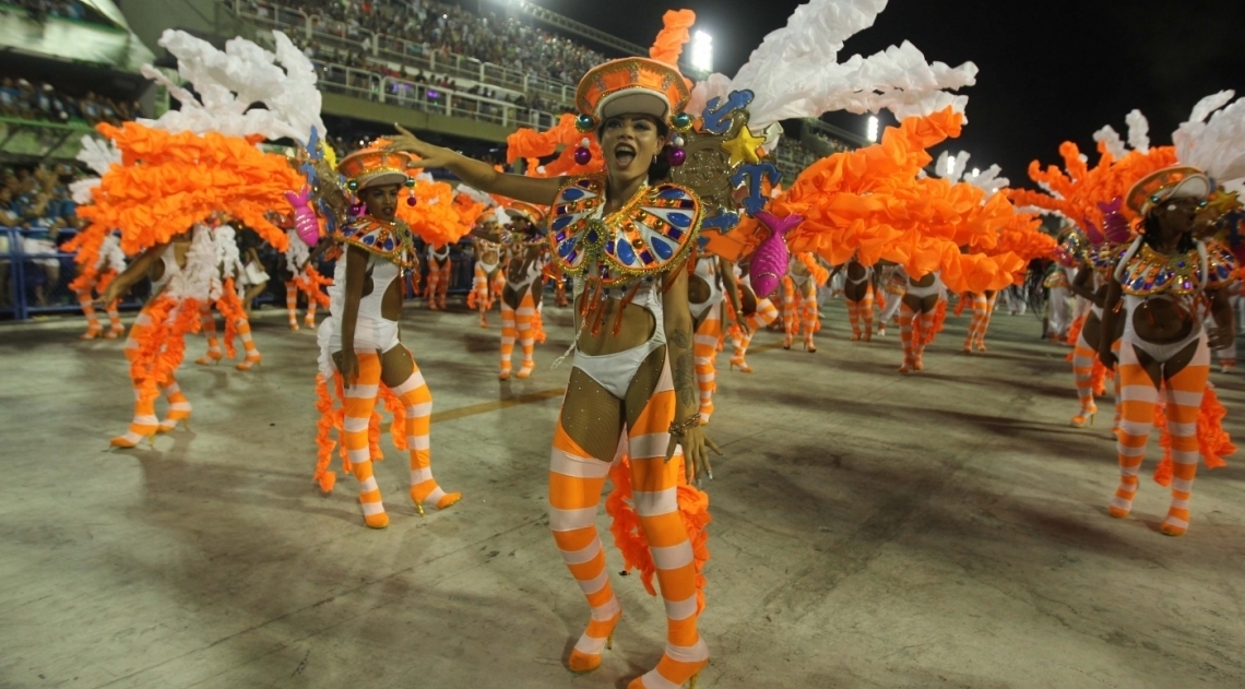 Carnaval 2018 - Desfile das Escolas do Grupo A na Marques de Sapuca�. G.R.E.S. Inocentes de Belford Roxo