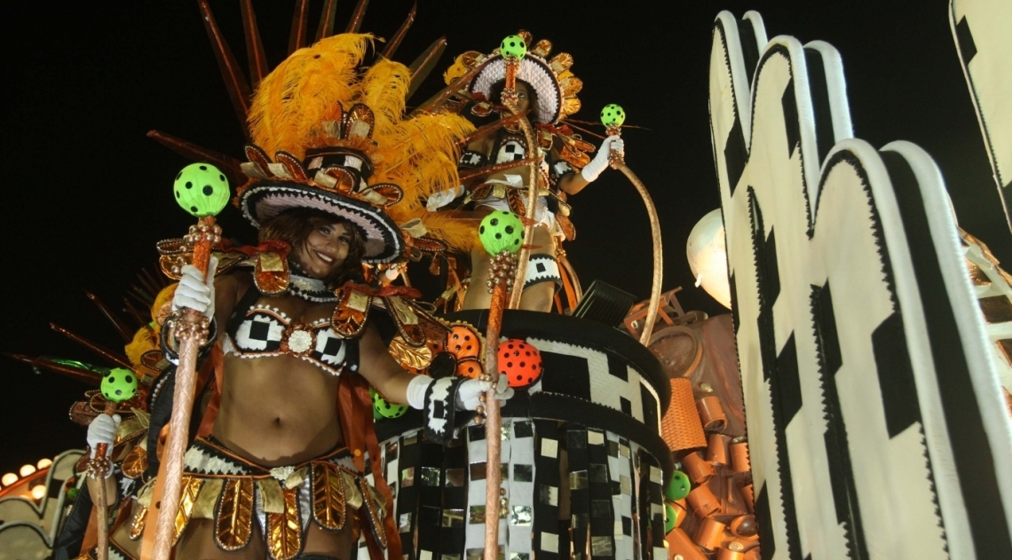 Carnaval 2018 - Desfile das Escolas do Grupo A na Marques de Sapuca�. G.R.E.S. Academicos da Rocinha