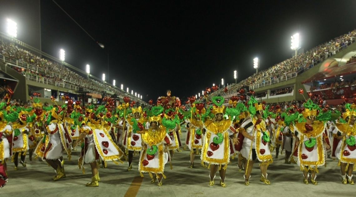 Carnaval 2018 - Desfile das Escolas do Grupo A na Marques de Sapuca�. G.R.E.S. Academicos de Santa Cruz