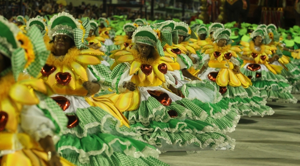 Carnaval 2018 - Desfile das Escolas do Grupo A na Marques de Sapuca�. G.R.E.S. Academicos de Santa Cruz