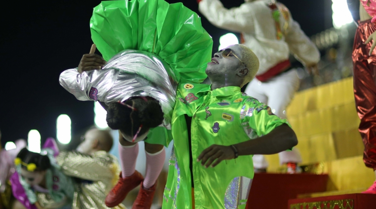 Carnaval 2018 - Desfile das Escolas de Samba do Grupo Especial na Marques de Sapuca&iacute;. G.R.E.S. Imp&eacute;rio Serrano