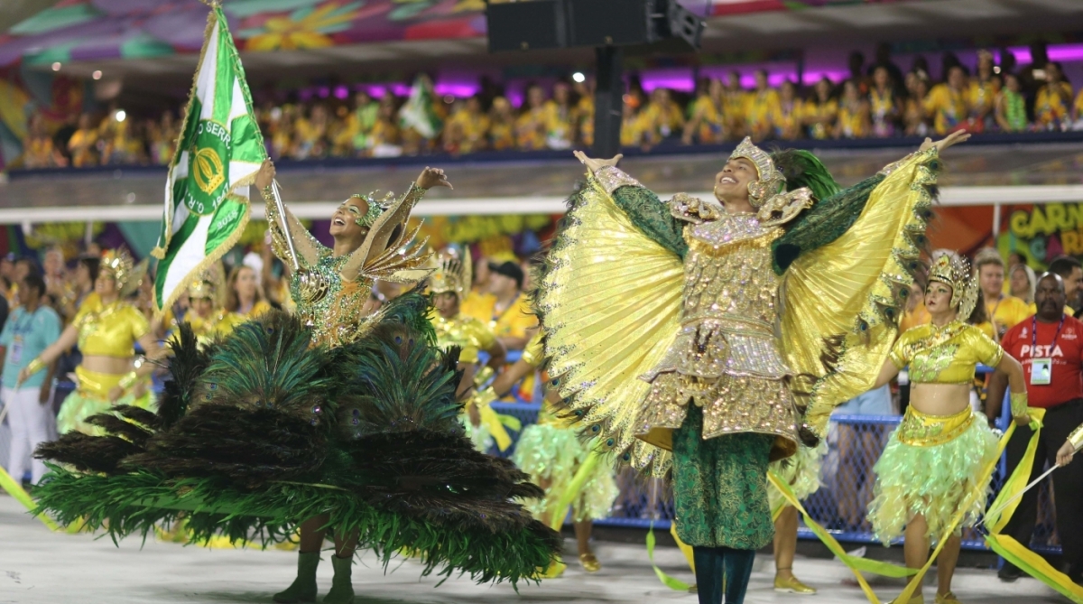 Carnaval 2018 - Desfile das Escolas de Samba do Grupo Especial na Marques de Sapuca&iacute;. G.R.E.S. Imp&eacute;rio Serrano