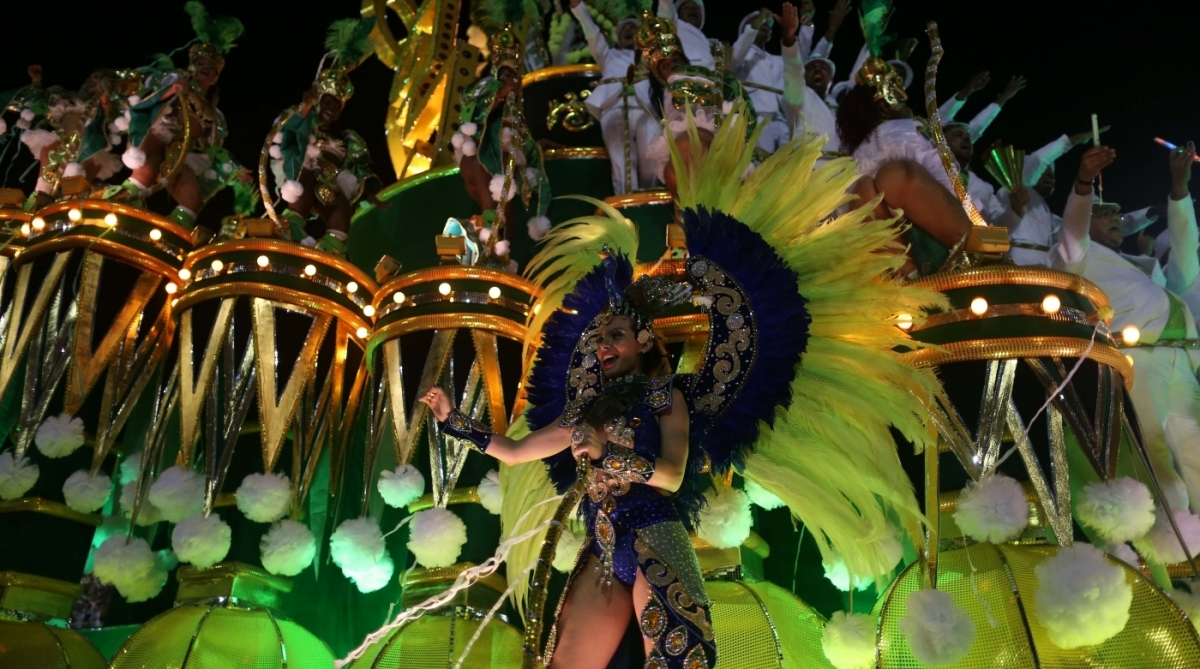 Carnaval 2018 - Desfile das Escolas de Samba do Grupo Especial na Marques de Sapuca&iacute;. G.R.E.S. Imp&eacute;rio Serrano