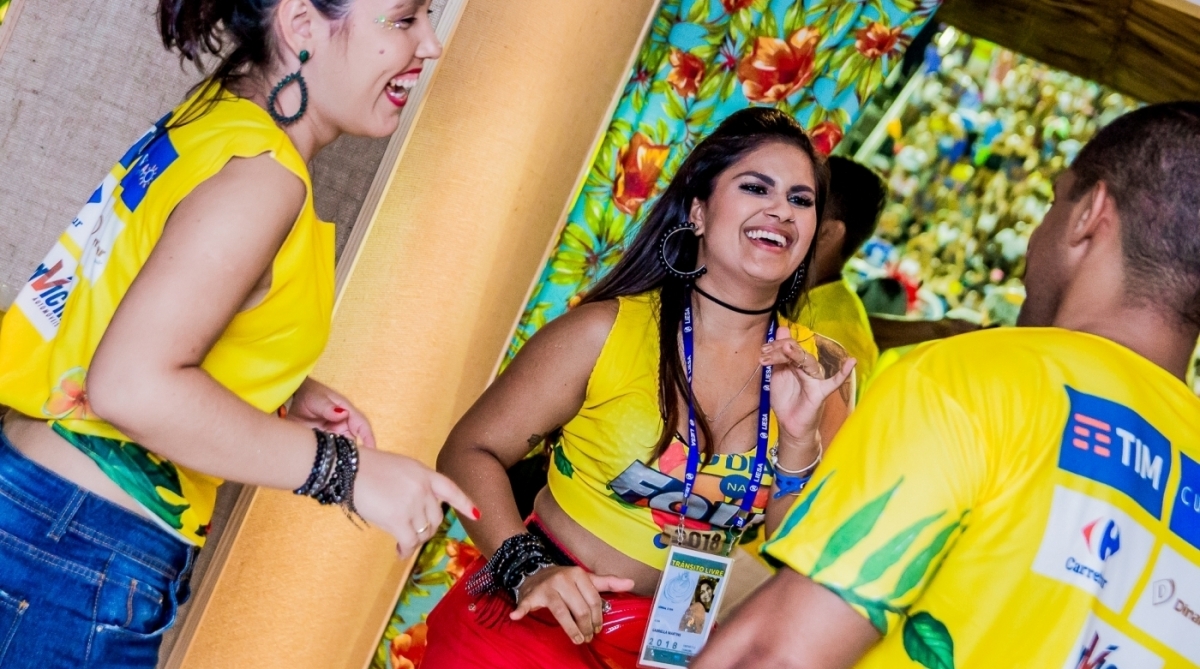 Carnaval 2018 - Desfile das Escolas de Samba do Grupo A na Marques de Sapucaí. Camarote do Jornal O Dia
Foto William dos Santos / Projetos Especiais o Dia