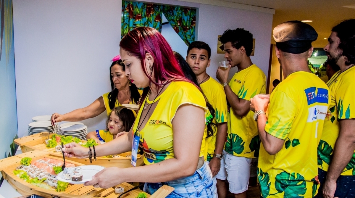 Carnaval 2018 - Desfile das Escolas de Samba do Grupo A na Marques de Sapucaí. Camarote do Jornal O Dia
Foto William dos Santos / Projetos Especiais o Dia