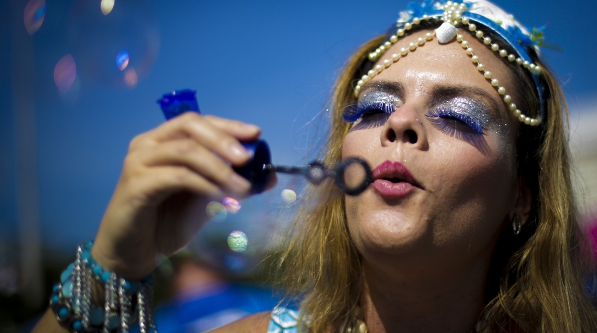 2018-02-11 - O bloco Bangalafumenga no Aterro do Flamengo no centro do Rio de Janeiro. Foto: Luciano Belford / Agencia O Dia