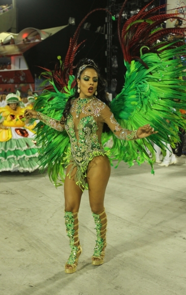 Carnaval 2018 - Desfile das Escolas do Grupo A na Marques de Sapuca�. G.R.E.S. Academicos de Santa Cruz