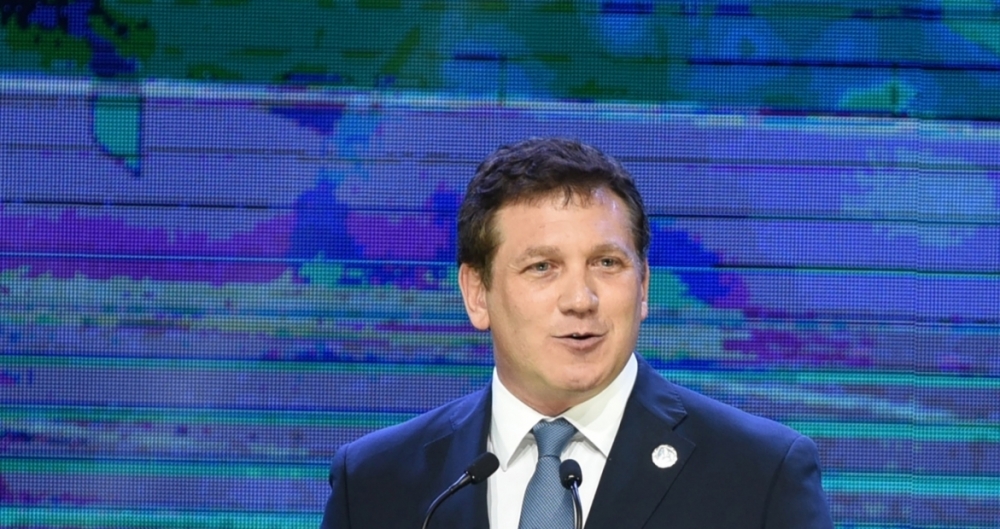 Alejandro Dom�nguez, presidente da Conmebol