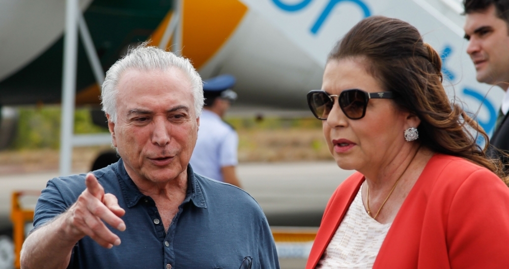 Michel Temer encontrou a governadora de Roraima, Suely Campos, para tratar da crise de refugiados