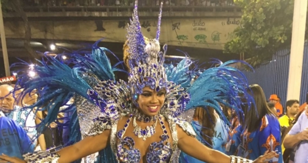 Bianca Monteiro � a rainha de bateria da Portela