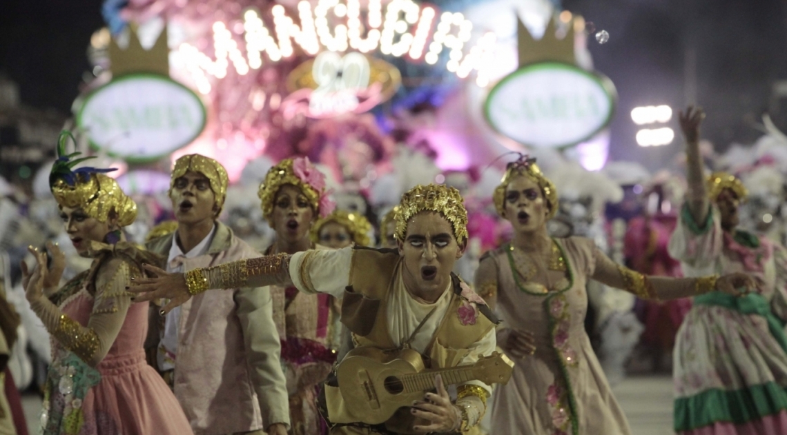 Carnaval 2018 - Desfile das Escolas de Samba do Grupo Especial na Marques de Sapuca�. G.R.E.S. Esta��o Primeira de Mangueira