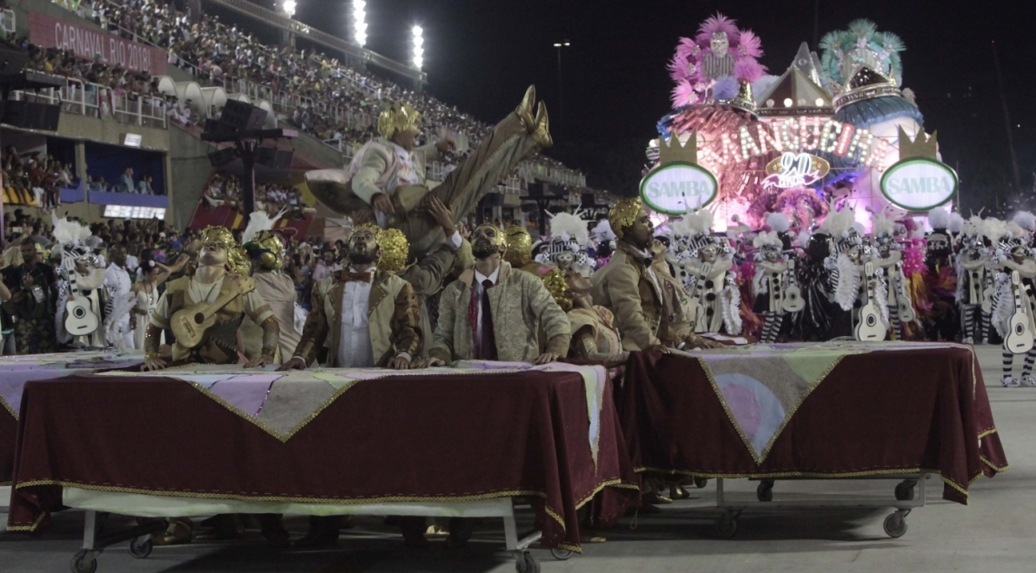 Carnaval 2018 - Desfile das Escolas de Samba do Grupo Especial na Marques de Sapuca�. G.R.E.S. Esta��o Primeira de Mangueira