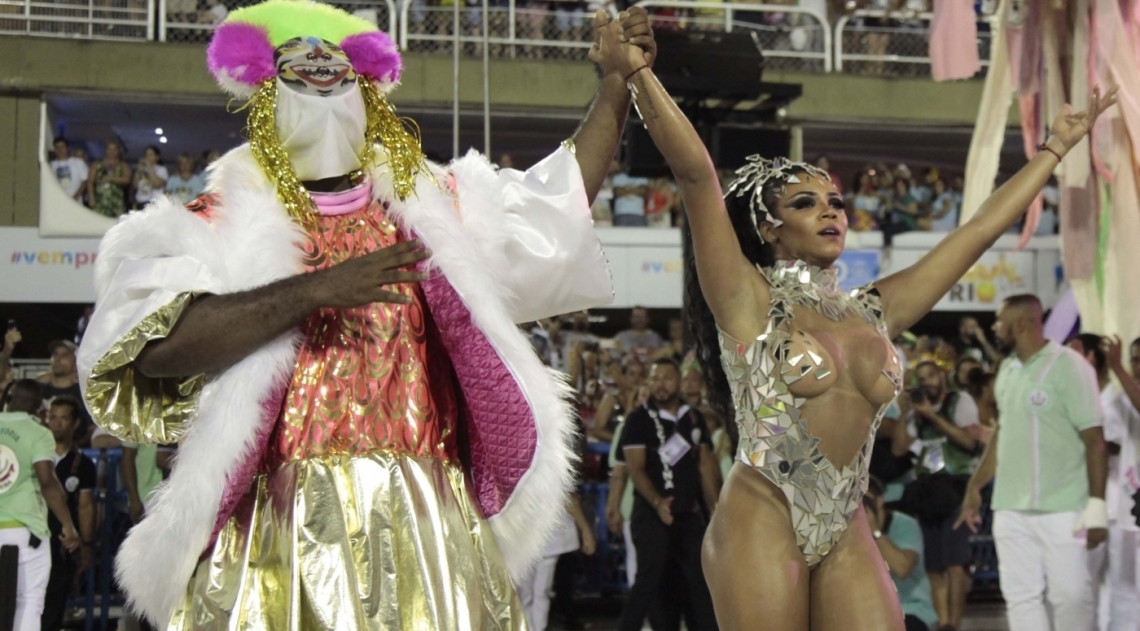 Carnaval 2018 - Desfile das Escolas de Samba do Grupo Especial na Marques de Sapuca�. G.R.E.S. Esta��o Primeira de Mangueira