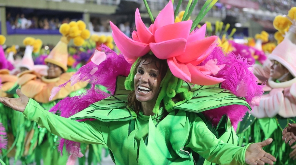 Carnaval 2018 - Desfile das Escolas de Samba do Grupo Especial na Marques de Sapucaí. G.R.E.S. Sao Clemente