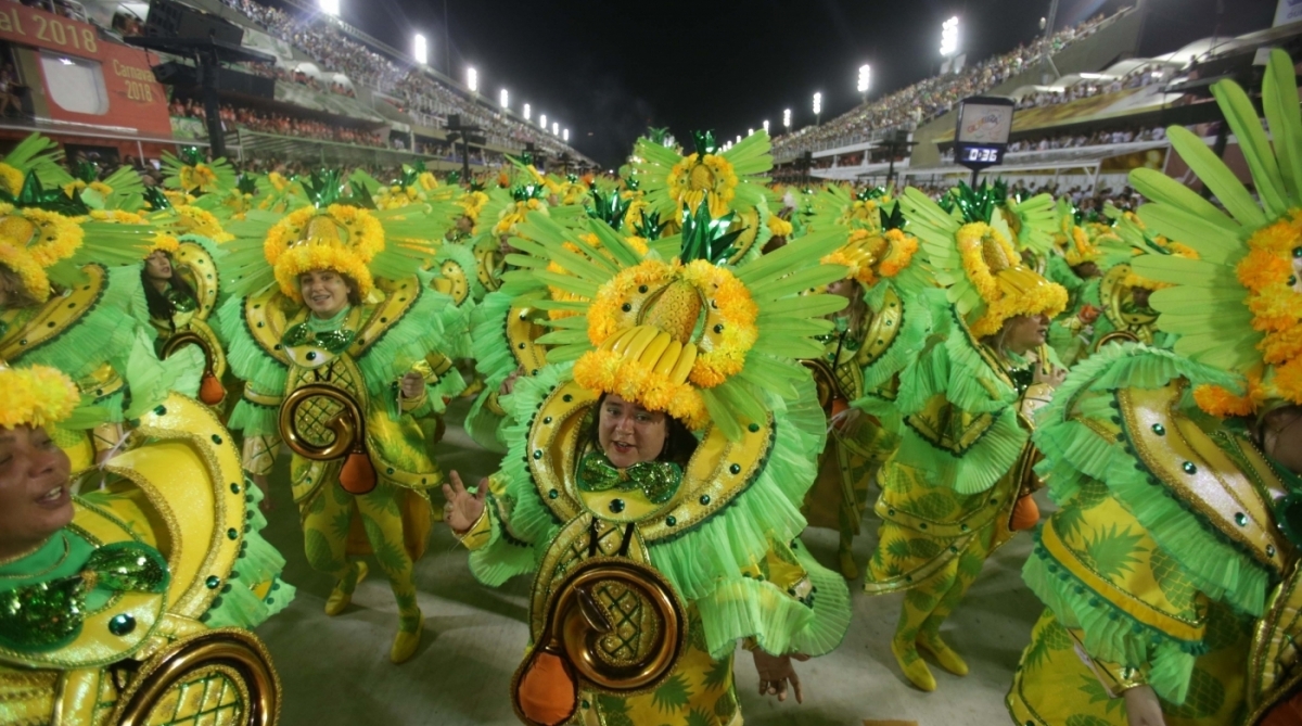 Carnaval 2018 - Desfile das Escolas de Samba do Grupo Especial na Marques de Sapucaí. G.R.E.S. Academicos do Grande Rio
