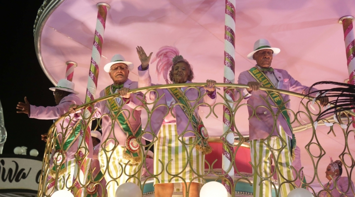 Carnaval 2018 - Desfile das Escolas de Samba do Grupo Especial na Marques de Sapuca&iacute;. G.R.E.S. Esta&ccedil;&agrave;o Primeira de Mangueira