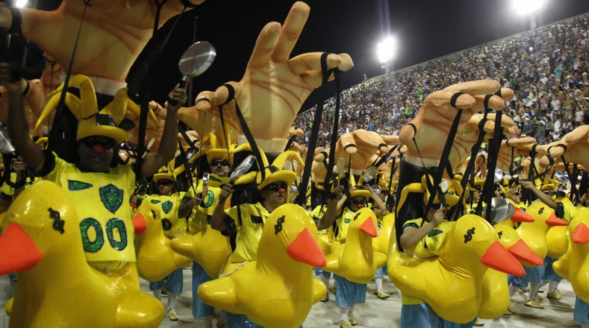 Carnaval 2018 - Desfile das Escolas de Samba do Grupo Especial na Marques de Sapucaí. G.R.E.S. Paraíso do Tuiutí