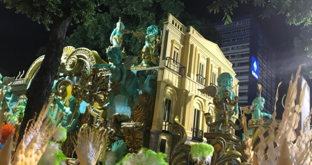 Abre-alas da Imperatriz � a fachada do pr�dio do Museu Nacional