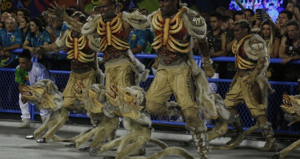 Desfile da Beija-flor, campeã do Grupo Especial