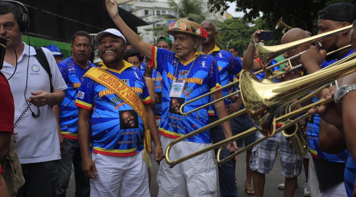 Banda de Ipanema homenageou Martinho da Vila