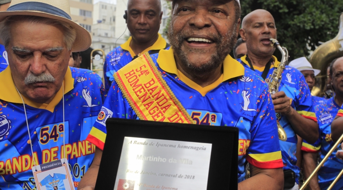 Banda de Ipanema homenageou Martinho da Vila