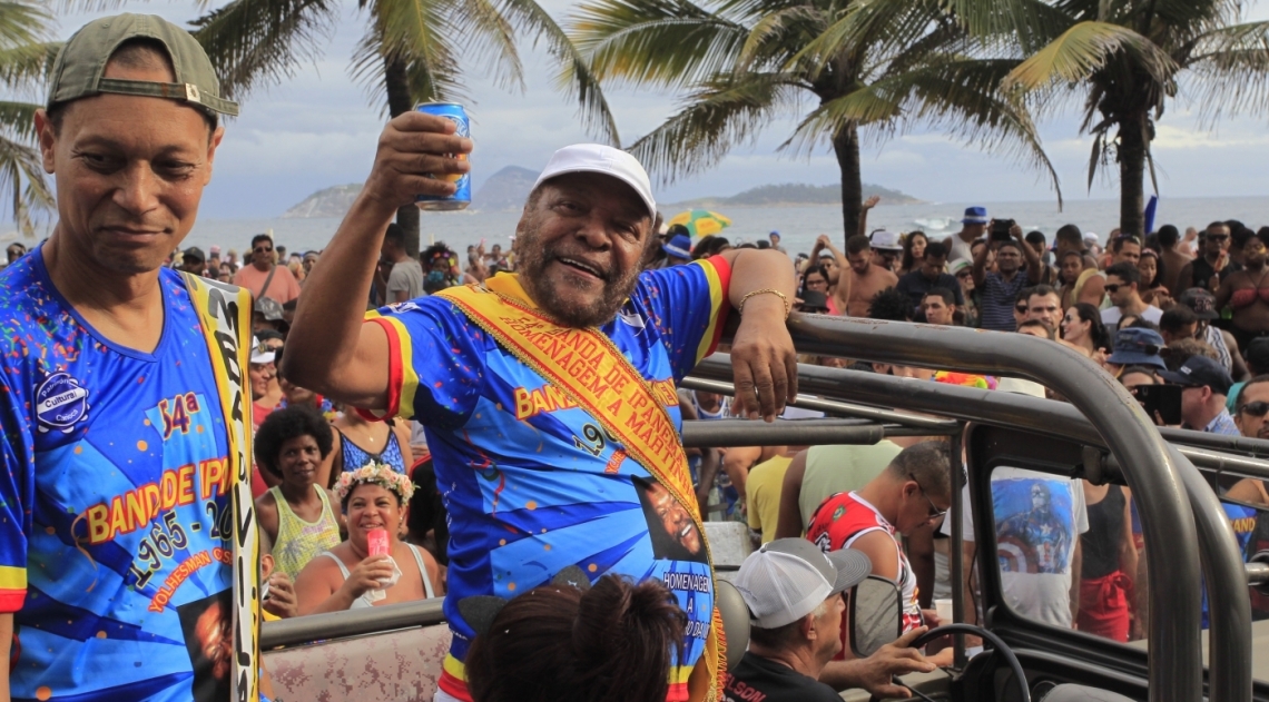 Banda de Ipanema homenageou Martinho da Vila