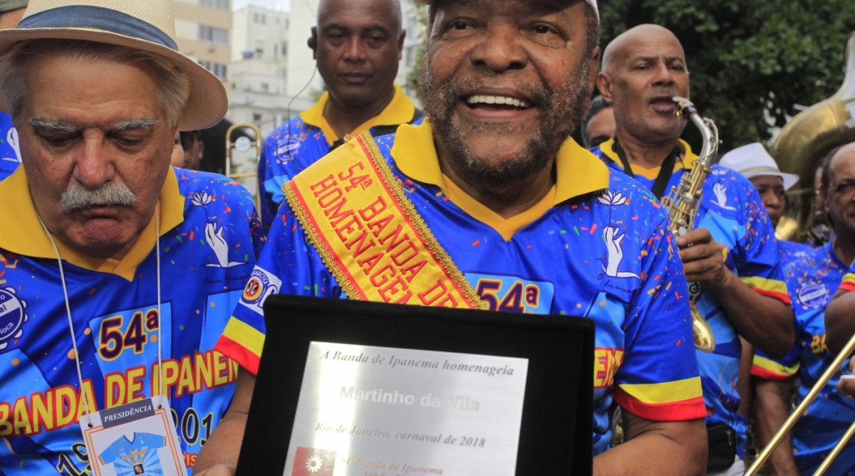Banda de Ipanema homenageou Martinho da Vila