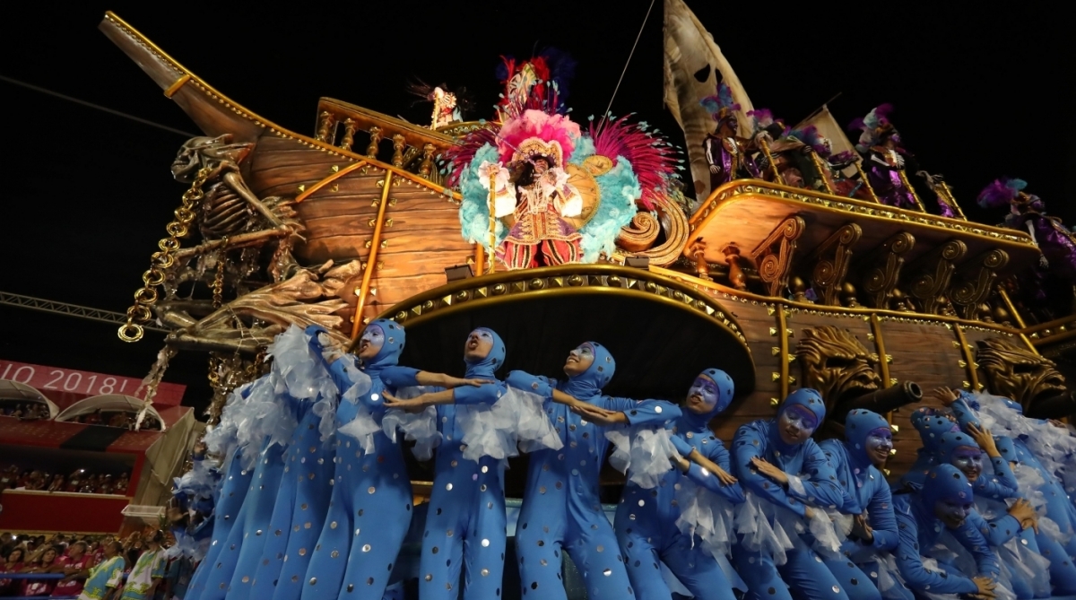 Carnaval 2018 - Desfile das Escolas de Samba do Grupo Especial na Avenida Marques de Sapucaí. G.R.E.S.  Portela