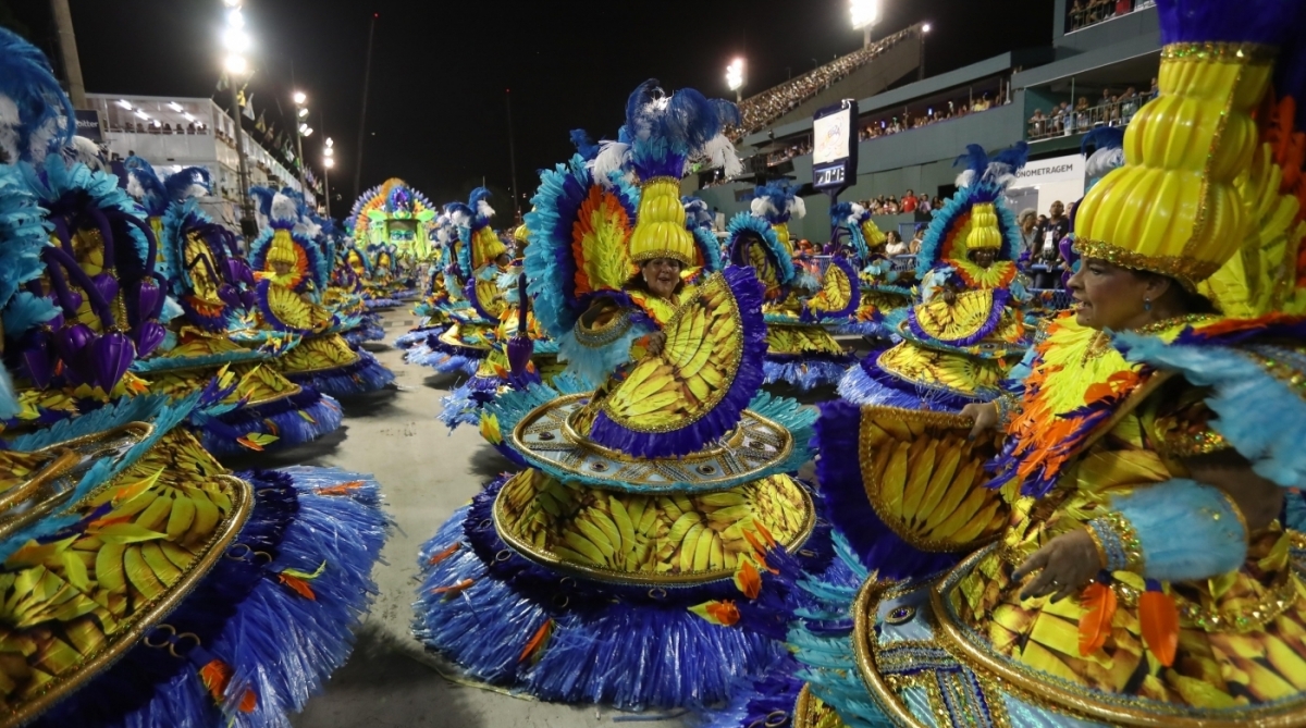 Carnaval 2018 - Desfile das Escolas de Samba do Grupo Especial na Avenida Marques de Sapucaí. G.R.E.S.  União da Ilha do Governador