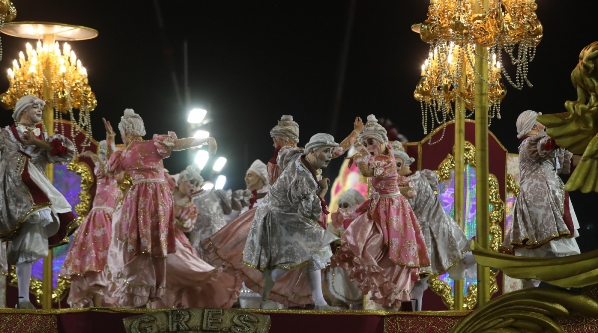 Carnaval 2018 - Desfile das Escolas de Samba do Grupo Especial na Avenida Marques de Sapuca&iacute;. G.R.E.S.  Uni&atilde;o da Ilha do Governador
