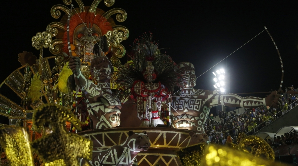 Carnaval 2018 - Desfile das Escolas de Samba do Grupo Especial na Avenida Marques de Sapucaí. G.R.E.S. Imperatriz Leopoldinense