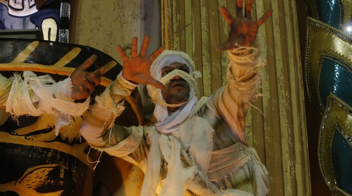 Detalhe de alegoria da Imperatriz