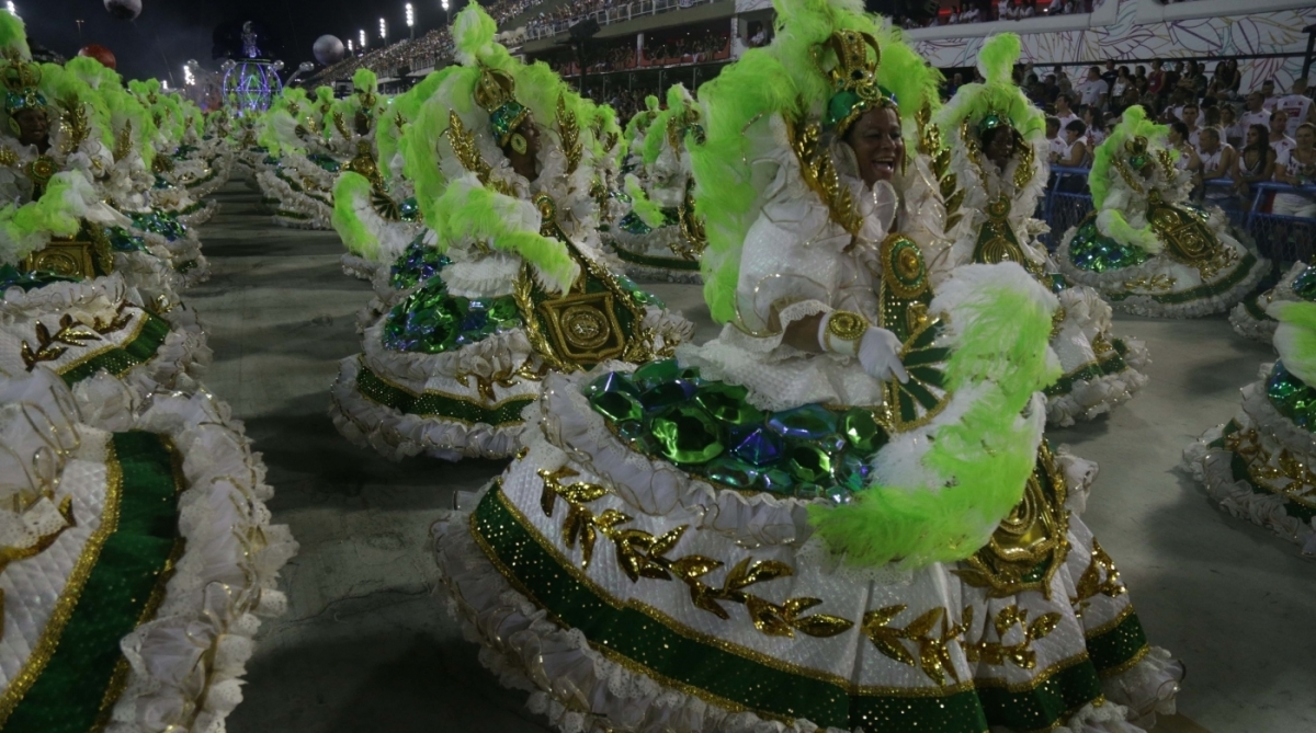 Carnaval 2018 - Desfile das Escolas de Samba do Grupo Especial na Avenida Marques de Sapucaí. G.R.E.S.  Imperatriz Leopoldinense