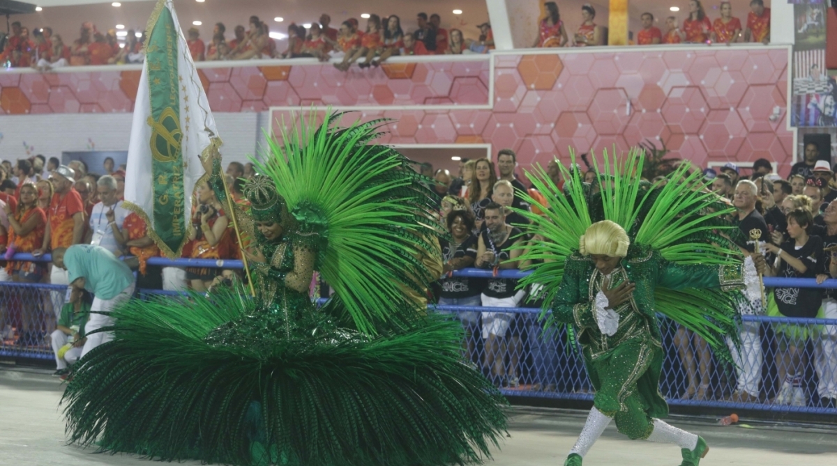 Carnaval 2018 - Desfile das Escolas de Samba do Grupo Especial na Avenida Marques de Sapucaí. G.R.E.S.  Imperatriz Leopoldinense