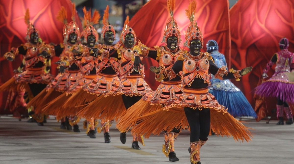 Carnaval 2018 - Desfile das Escolas de Samba do Grupo Especial na Avenida Marques de Sapucaí. G.R.E.S.  Academicos do Salgueiro