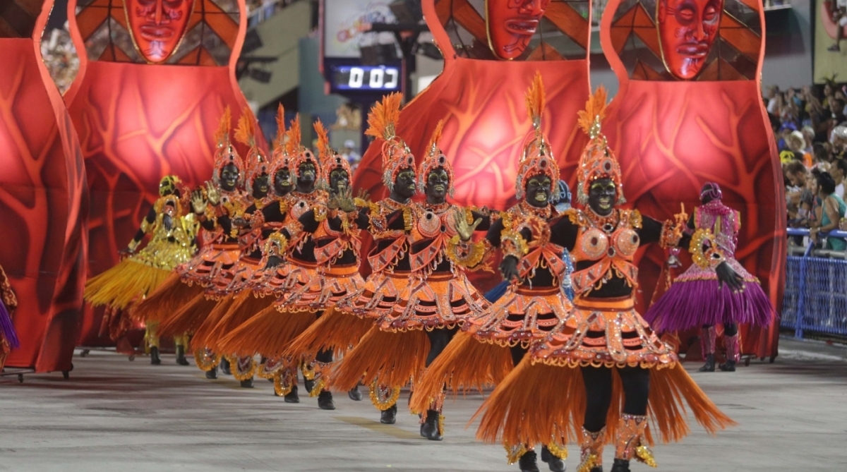 Carnaval 2018 - Desfile das Escolas de Samba do Grupo Especial na Avenida Marques de Sapuca&iacute;. G.R.E.S.  Academicos do Salgueiro