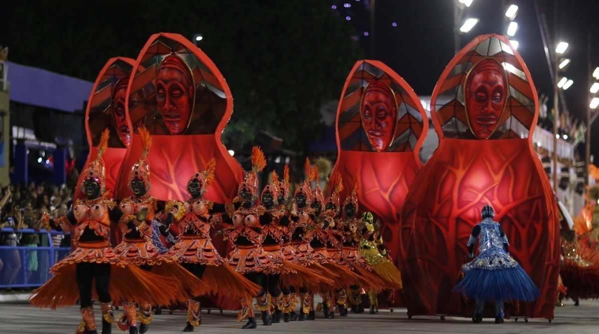 Carnaval 2018 - Desfile das Escolas de Samba do Grupo Especial na Avenida Marques de Sapuca&iacute;. G.R.E.S.  Academicos do Salgueiro